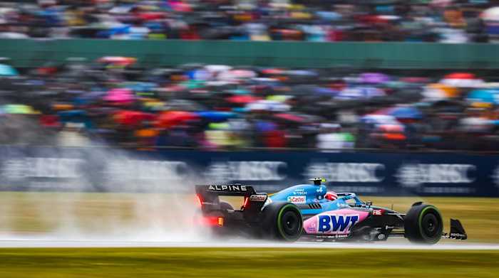 Alpine, 2022 British Grand Prix qualifying